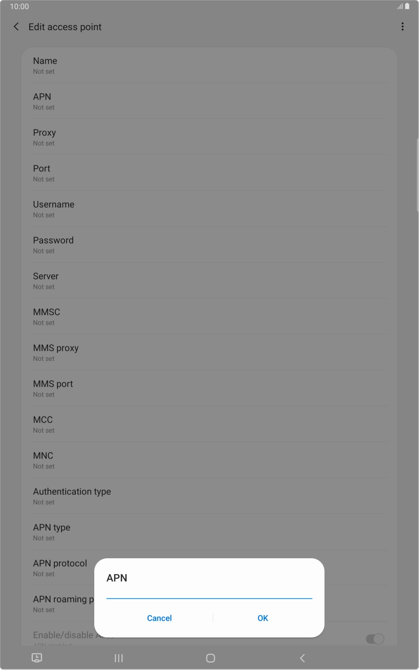 Key in telstra.wap and press OK. Key in telstra.wap and press OK.