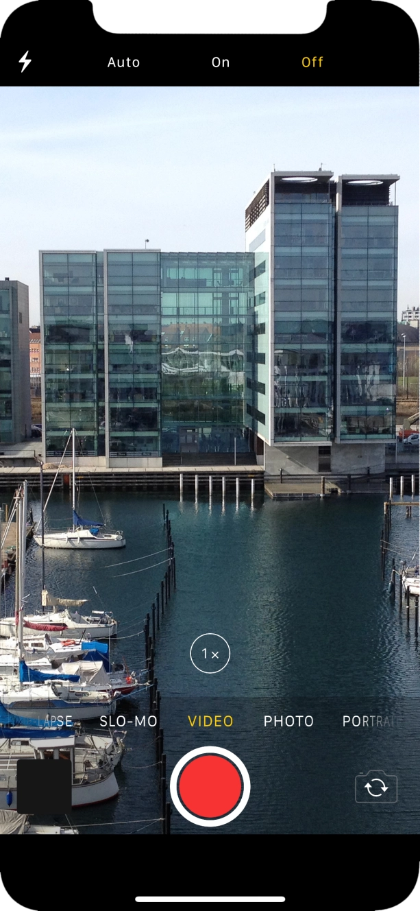 Press the required setting.