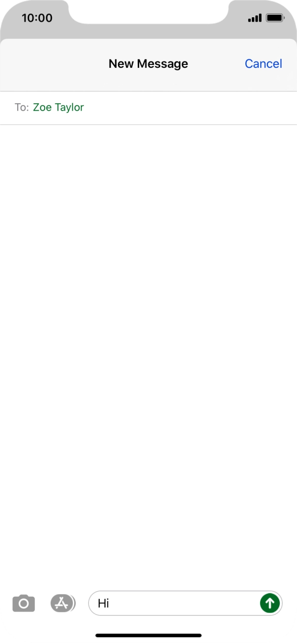 Press the apps icon.