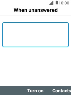 Key in +61101 and press the Navigation key.