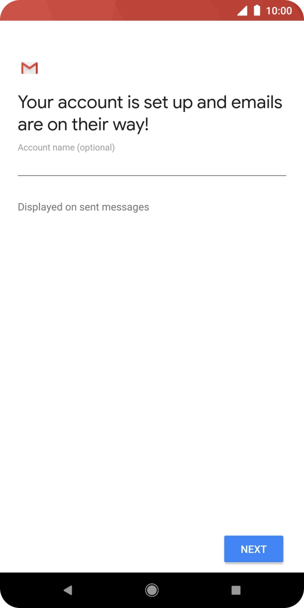 Press the field below 