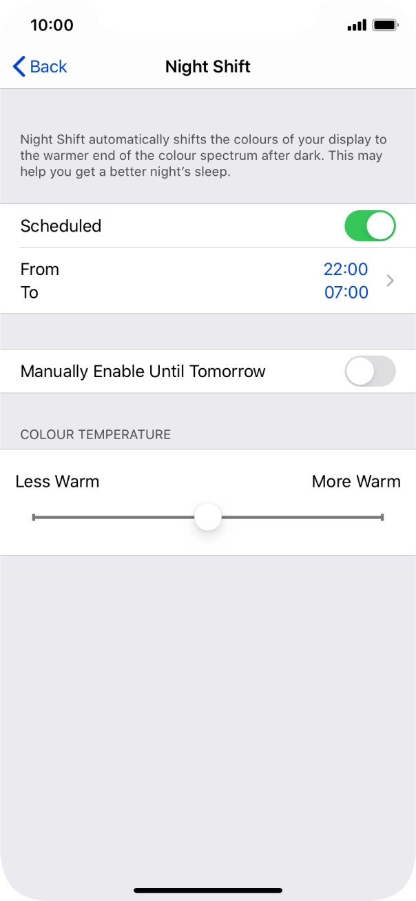 Press the indicator next to Press the indicator next to