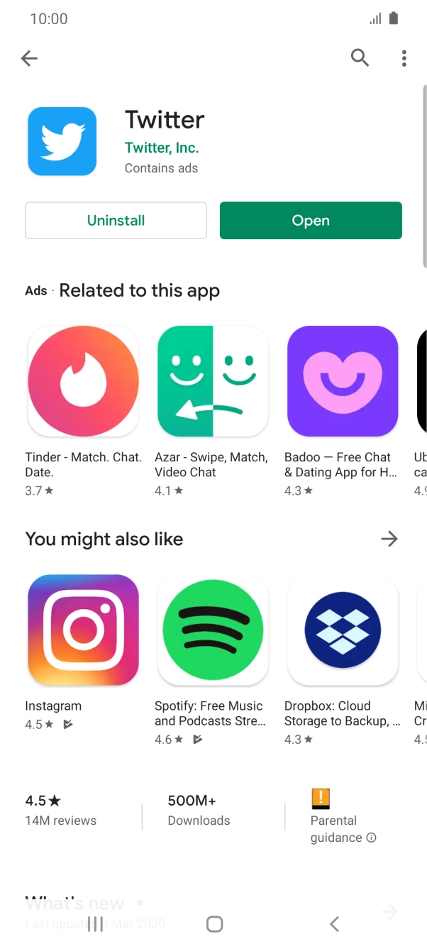 Press the Home key to return to the home screen. Press the Home key to return to the home screen.