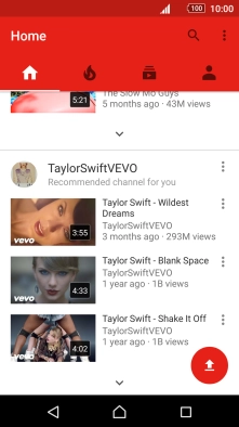 Press the upload icon and go to the required folder.