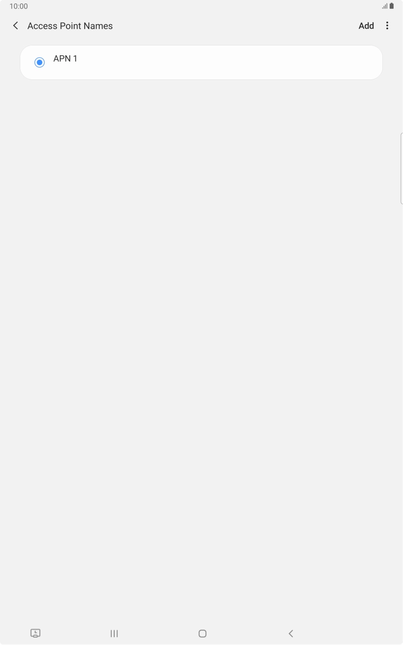 Press Add. Press Add.