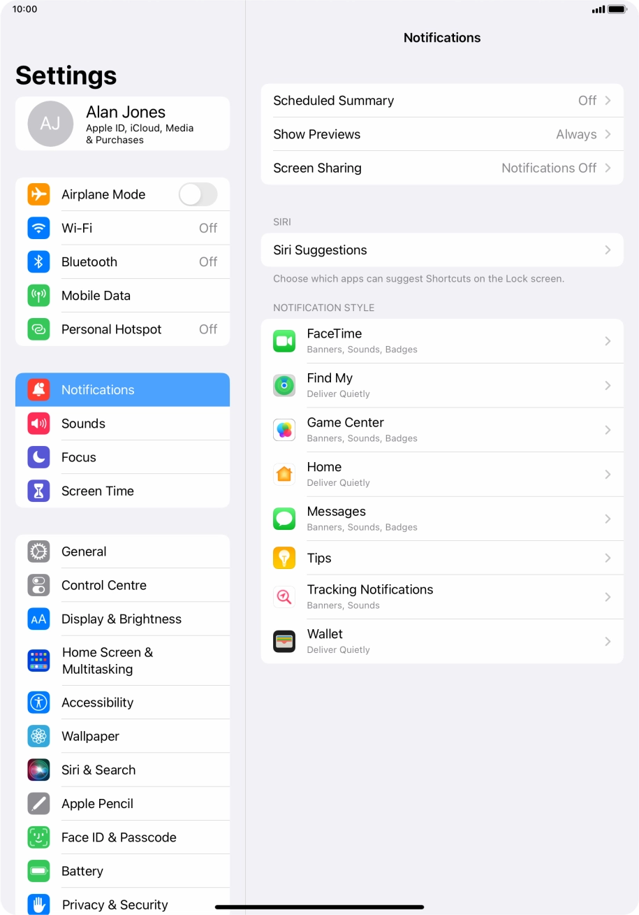 Press Scheduled Summary.