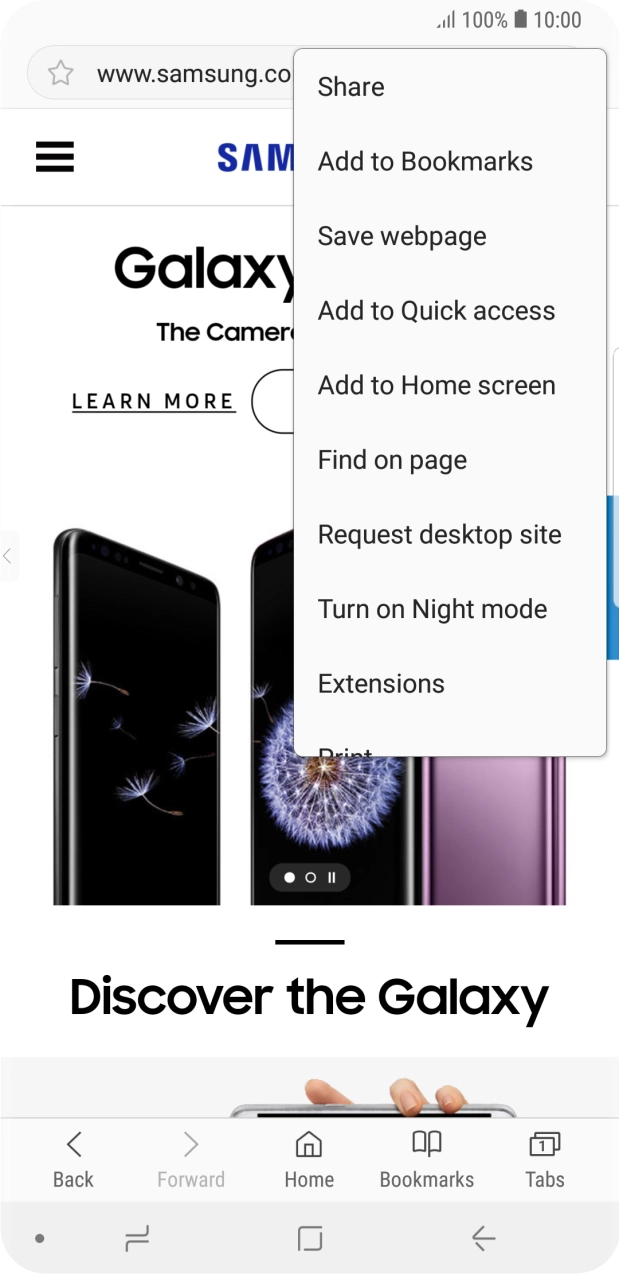 Press Add to Bookmarks.