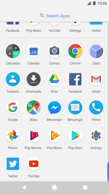 Press Gmail. Press Gmail.