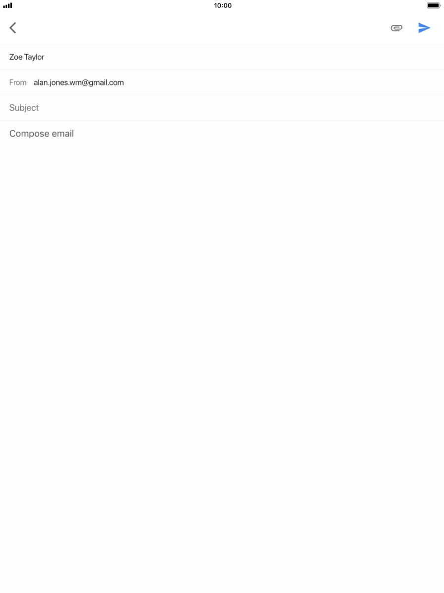 Press Subject and key in the required subject.