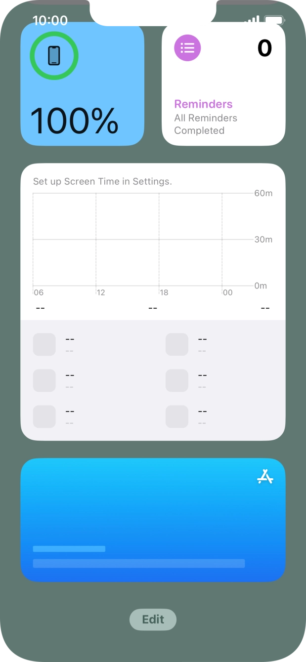 Press Edit. Press Edit.