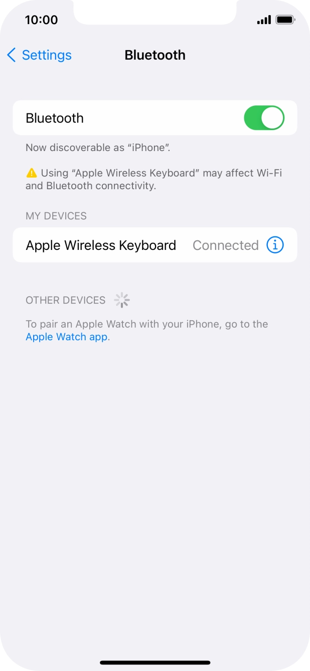 Slide your finger upwards starting from the bottom of the screen to return to the home screen.