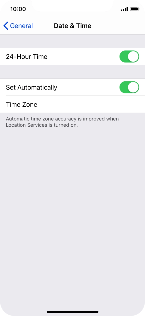 Slide your finger upwards starting from the bottom of the screen to return to the home screen.