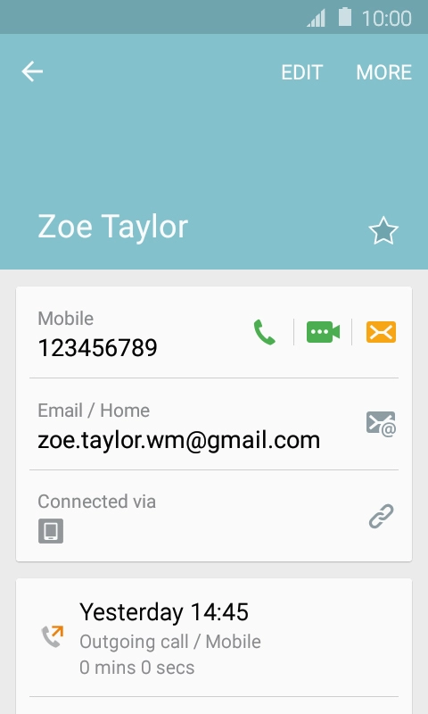 Press the required number.