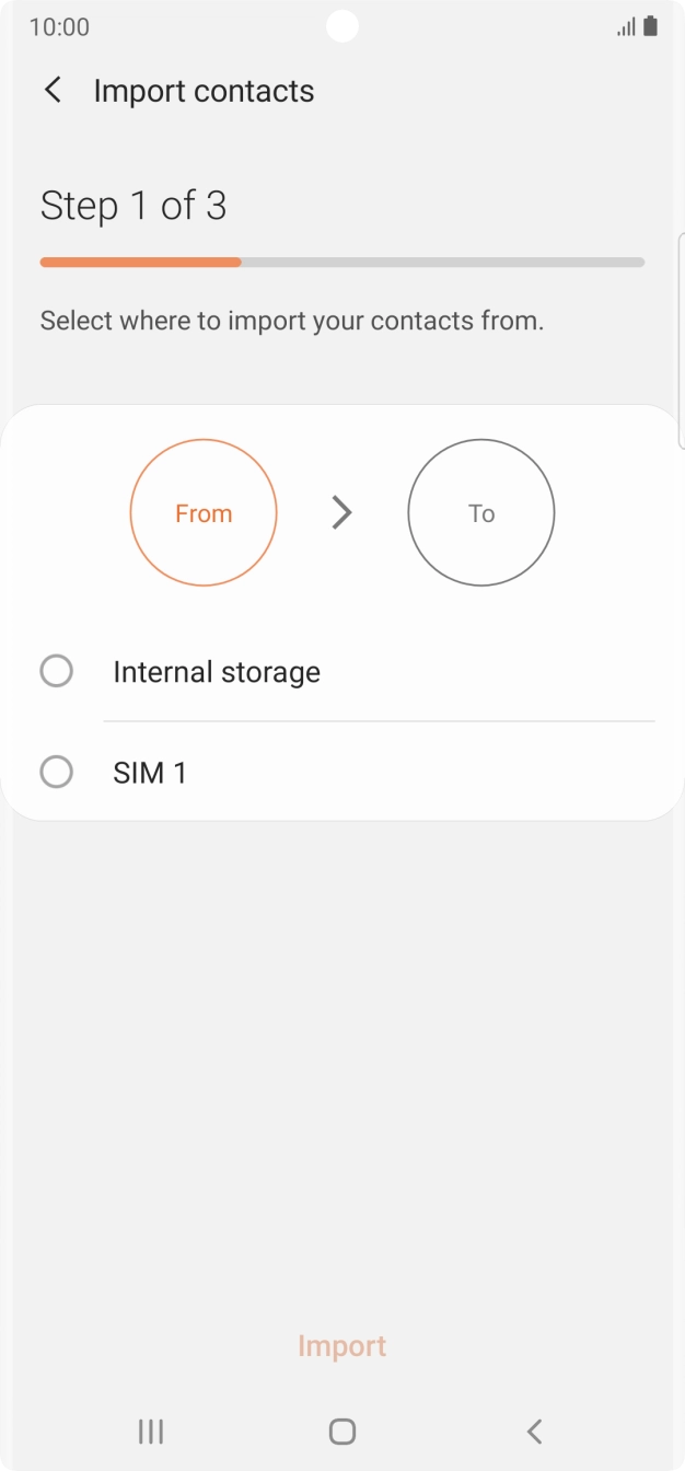 Press the name of your SIM.