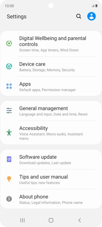 Press Device care. Press Device care.