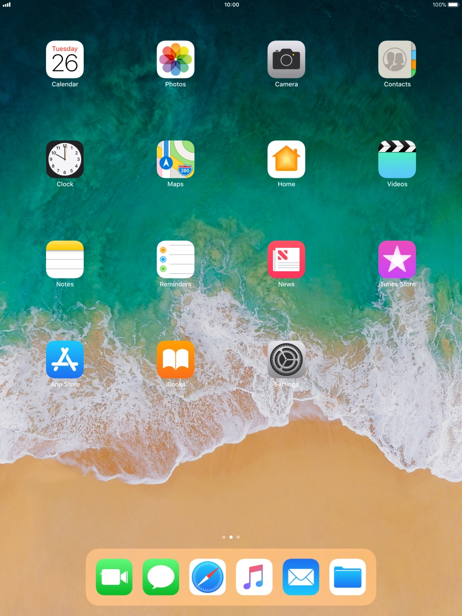 To remove an application from Dock, press and hold the required application and drag it upwards from Dock.
