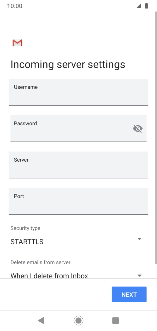 Press the field below Press the field below