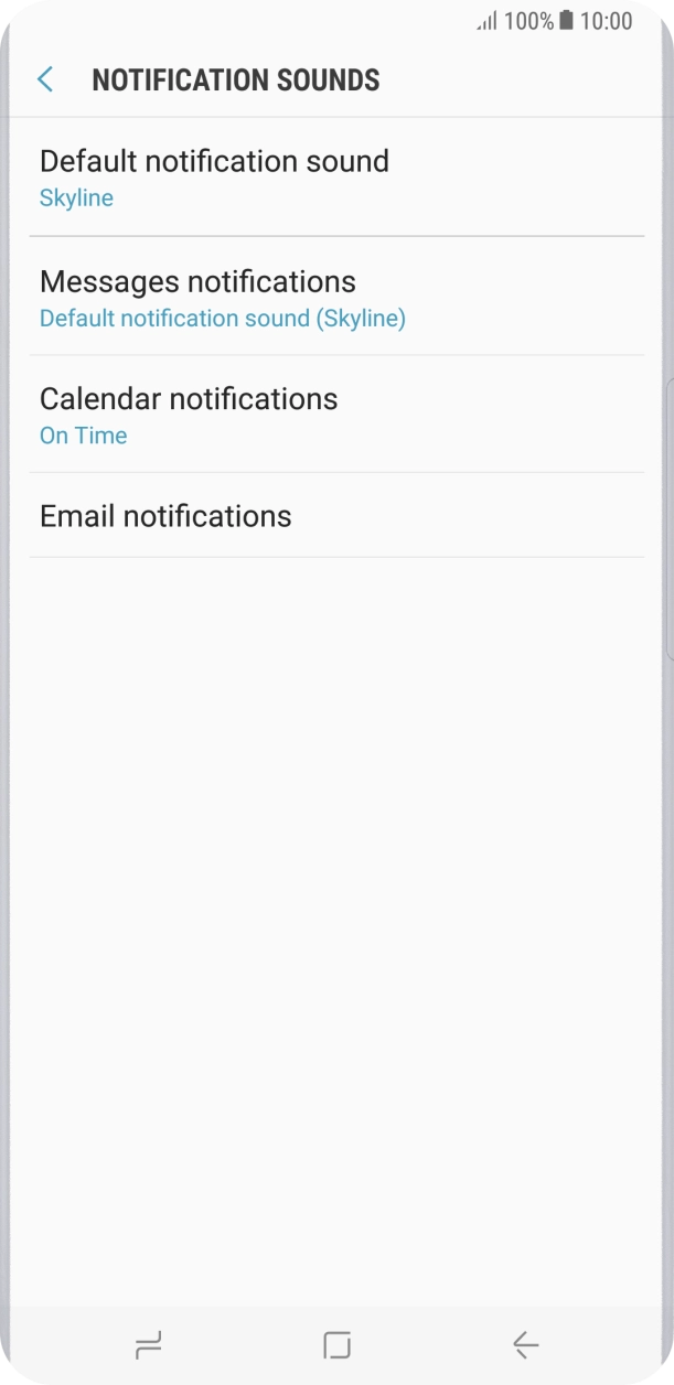 Press Messages notifications.