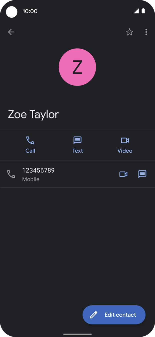 Slide your finger upwards starting from the bottom of the screen to return to the home screen.