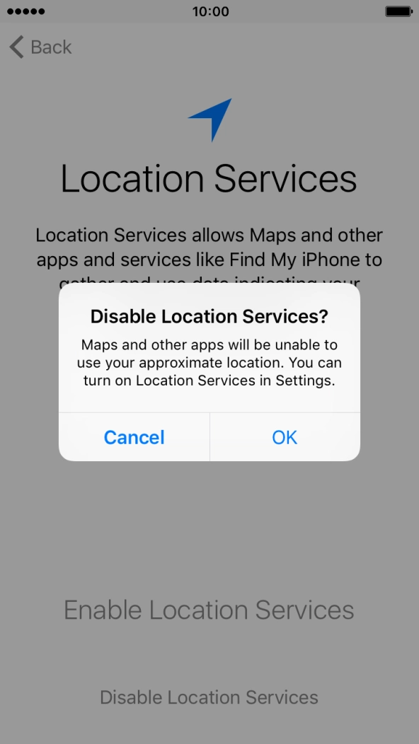 If you turn off the function, press OK.
