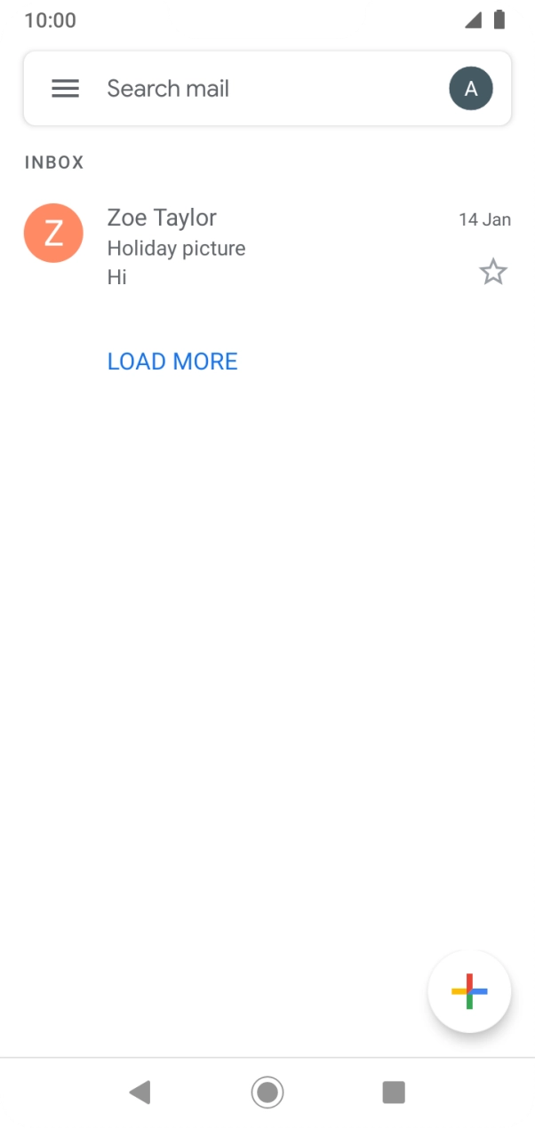 Press the profile icon. Press the profile icon.
