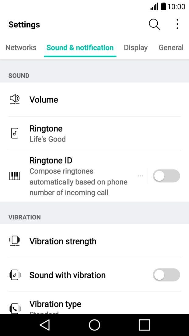 Press Ringtone.