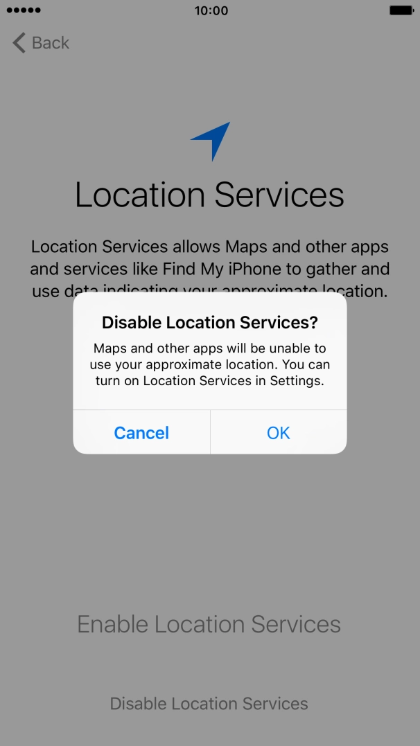 If you turn off the function, press OK.