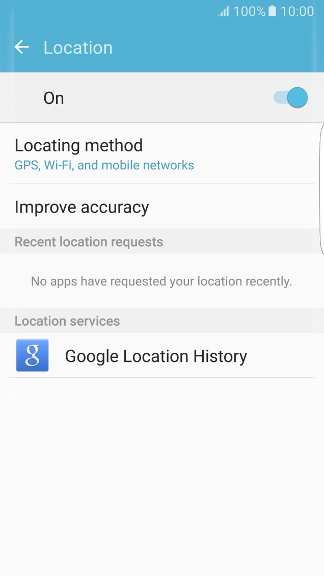 Press Locating method.