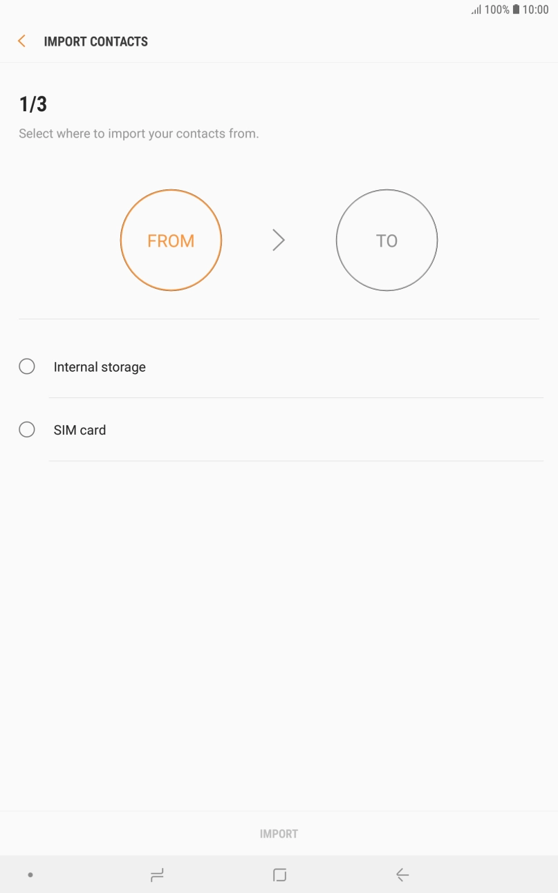 Press the name of your SIM.