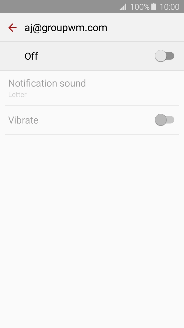 Press the indicator to turn the function on or off.