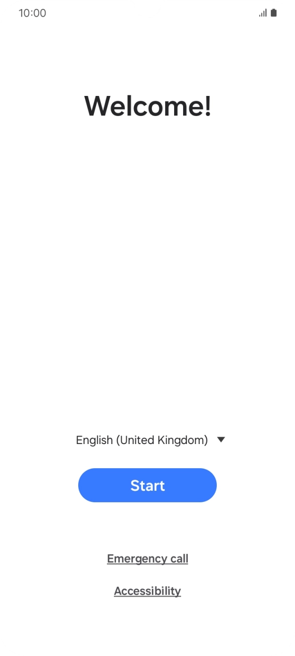 Press the drop down list. Press the drop down list.
