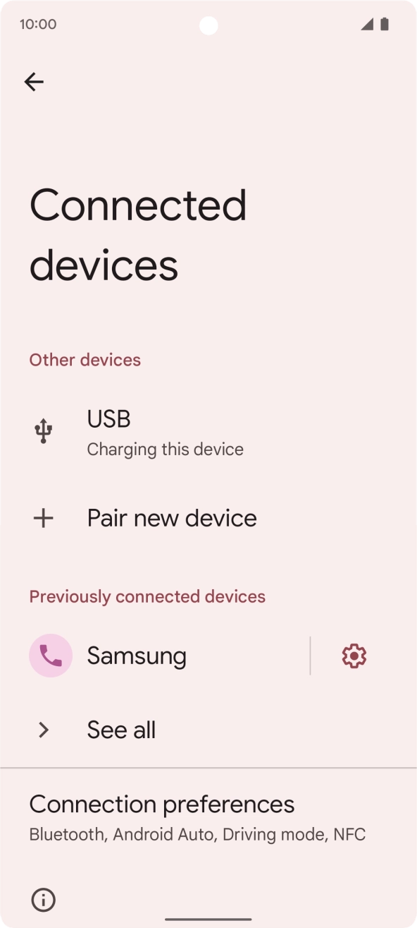 Slide your finger upwards starting from the bottom of the screen to return to the home screen.
