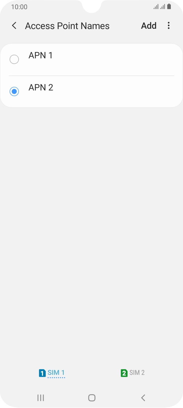 Press the Home key to return to the home screen. Press the Home key to return to the home screen.