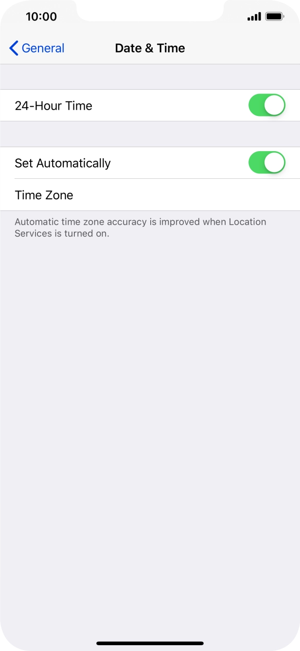 Slide your finger upwards starting from the bottom of the screen to return to the home screen.