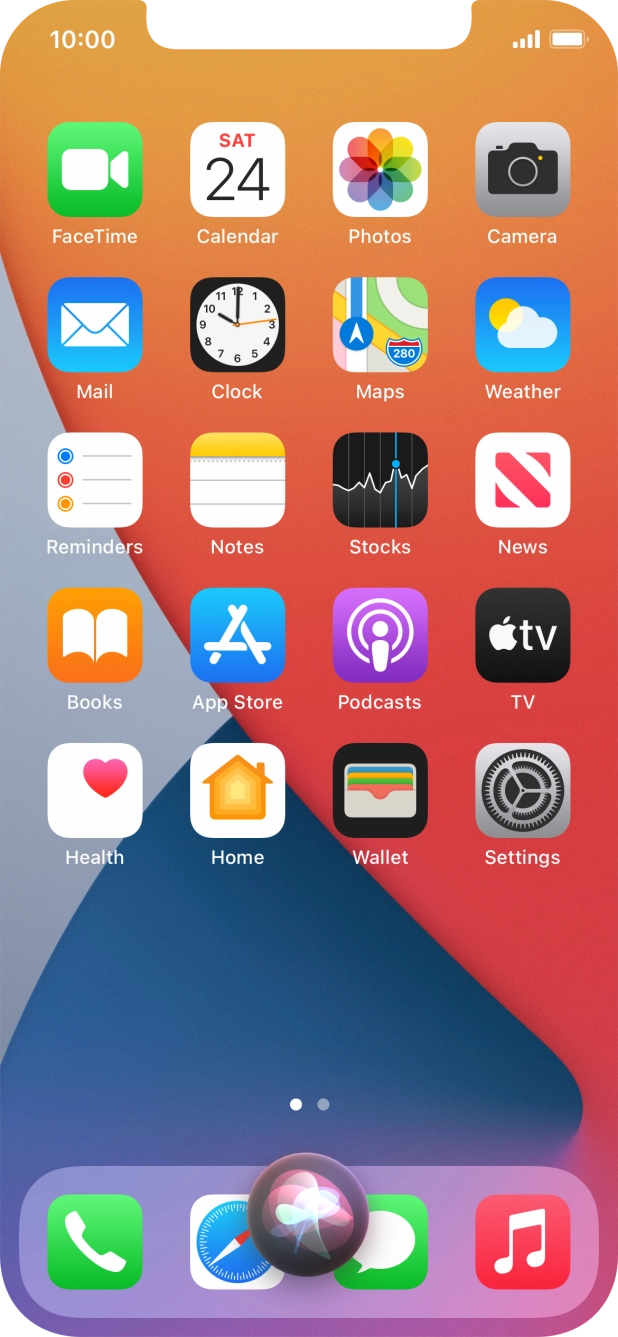 Say, in your own words, what you would like your phone to do, e.g.: CAMERA, CALL [contact], SEARCH THE WEB FOR [information].