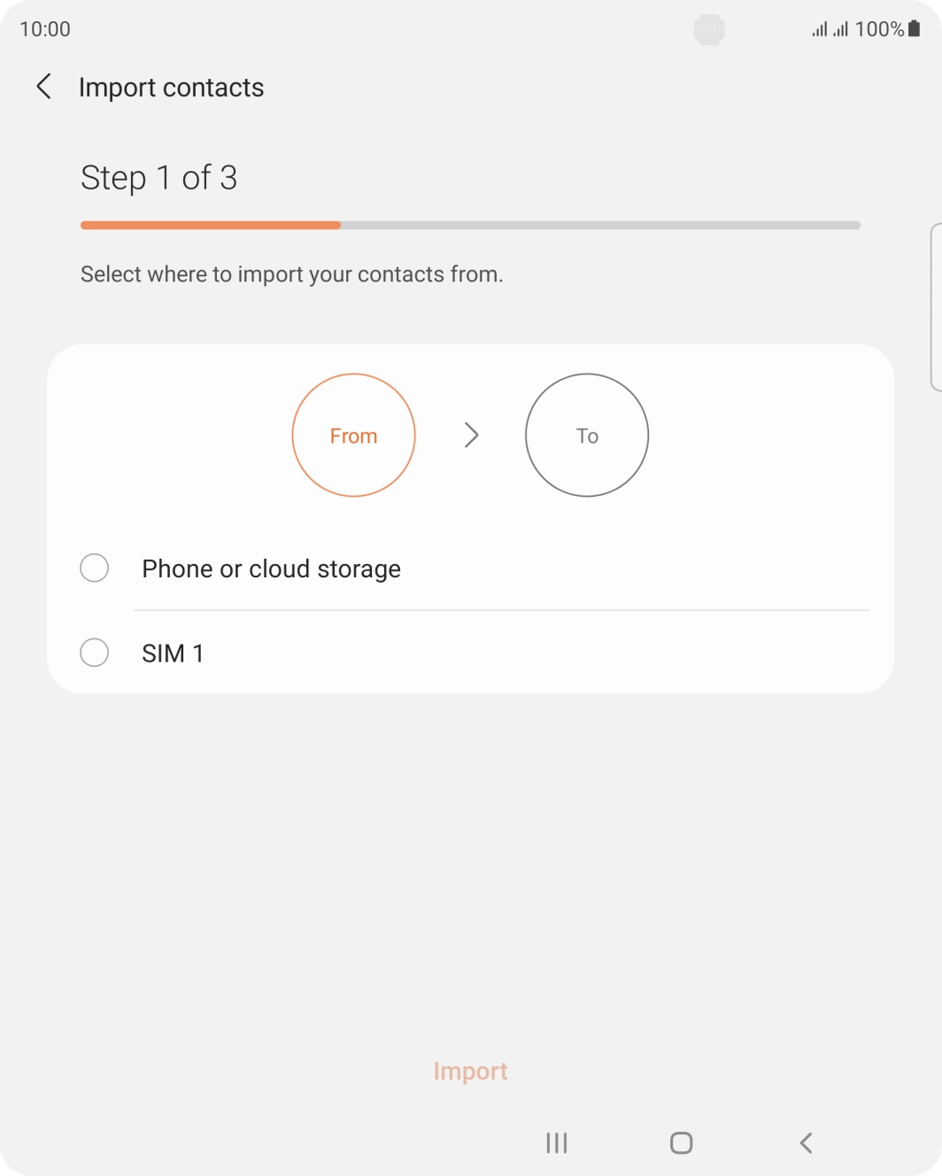 Press the name of your SIM.