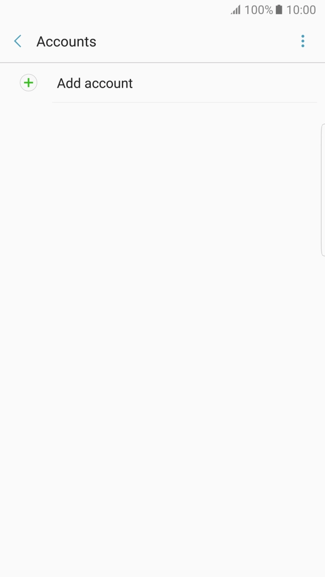 Press Add account.