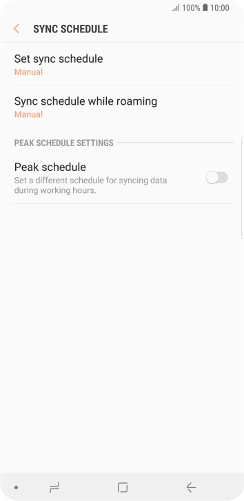 Press the Home key to return to the home screen. Press the Home key to return to the home screen.