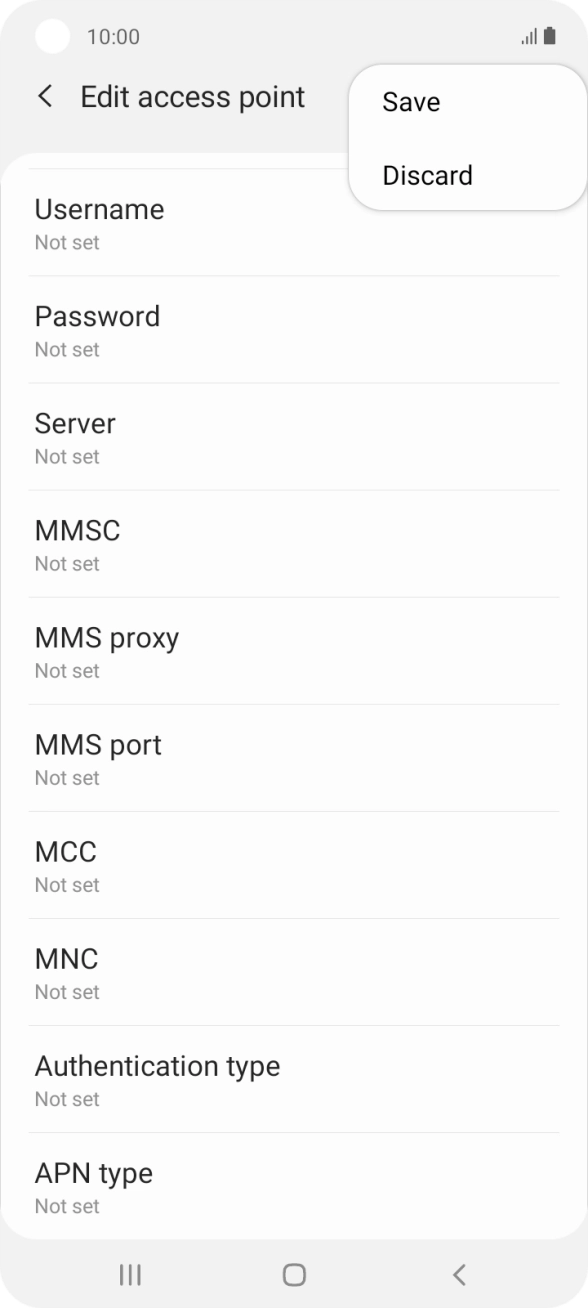 Press Save. Press Save.