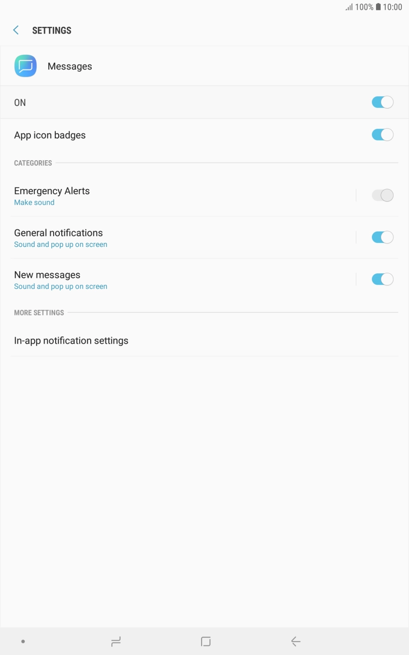 Press the indicator below 