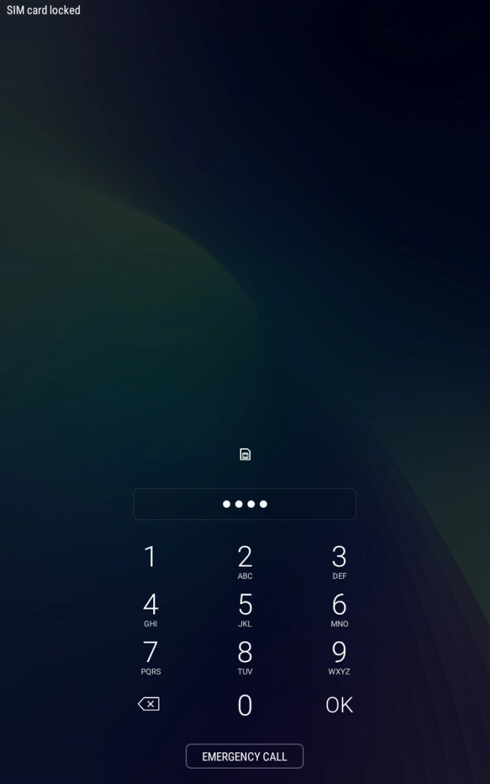If you're asked to key in your PIN, do so and press OK. If you're asked to key in your PIN, do so and press OK.