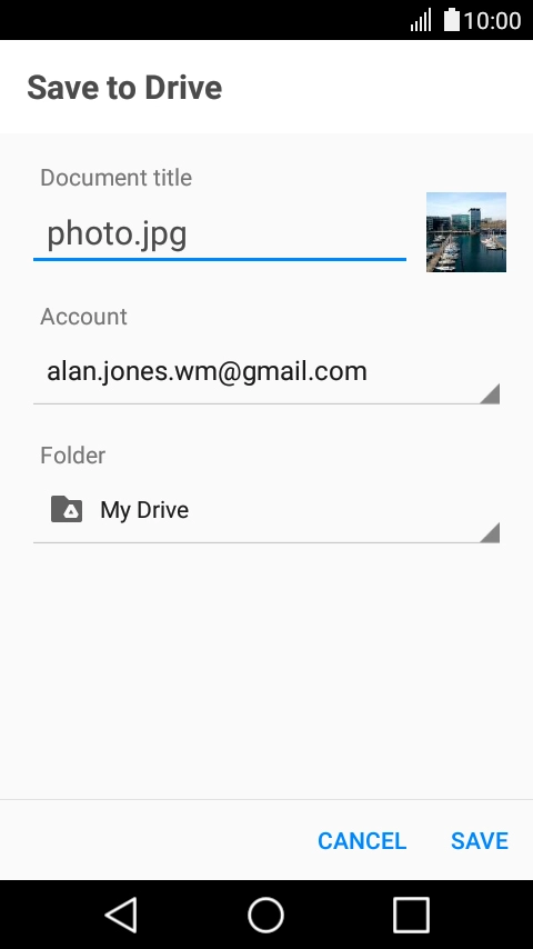 Press the drop down list below 