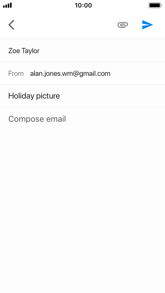 Press the text input field and write the required text. Press the text input field and write the required text.