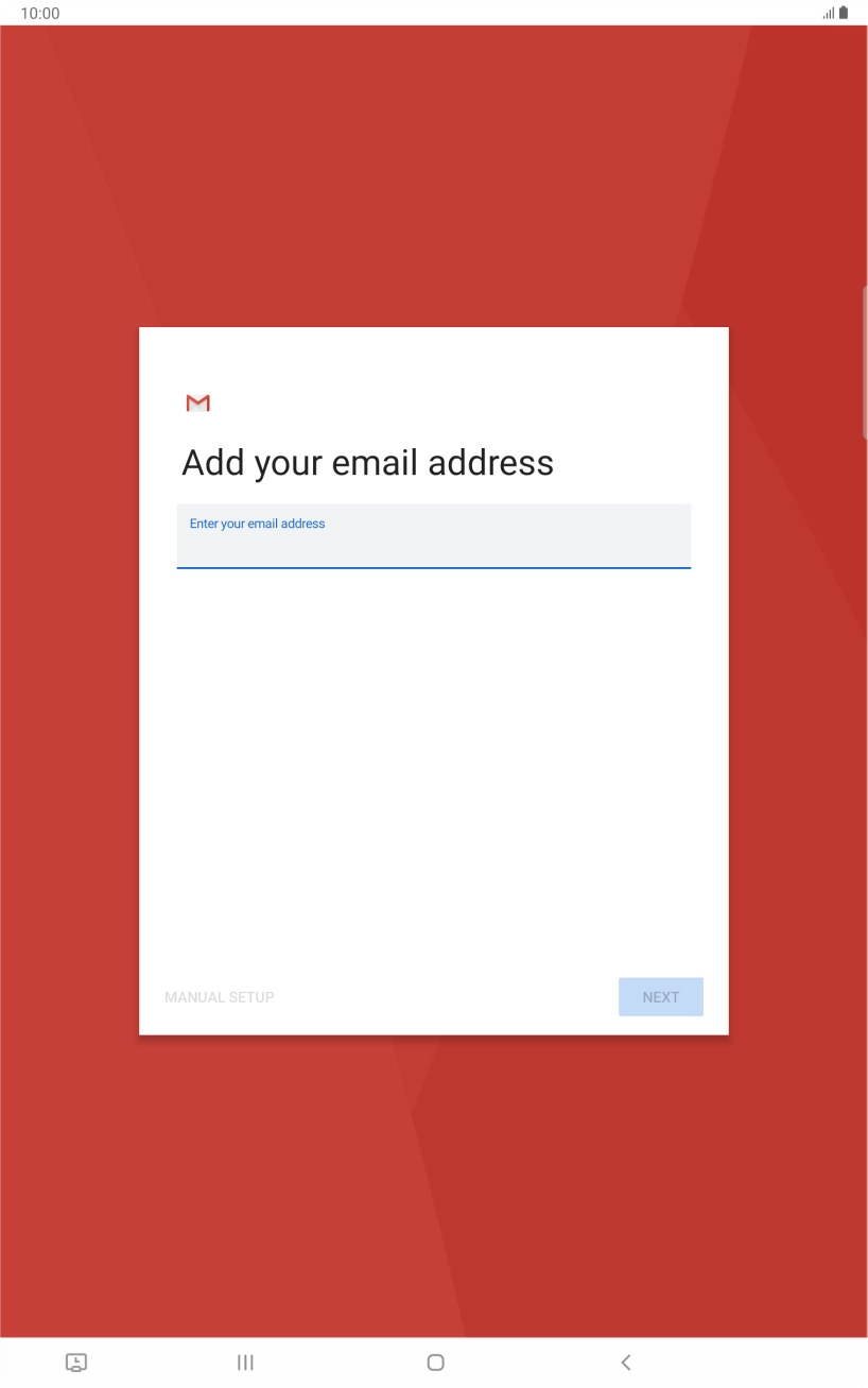 Press the field below 