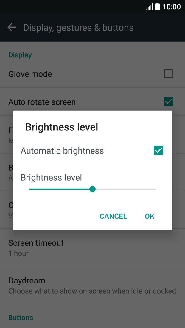 Press the field next to 