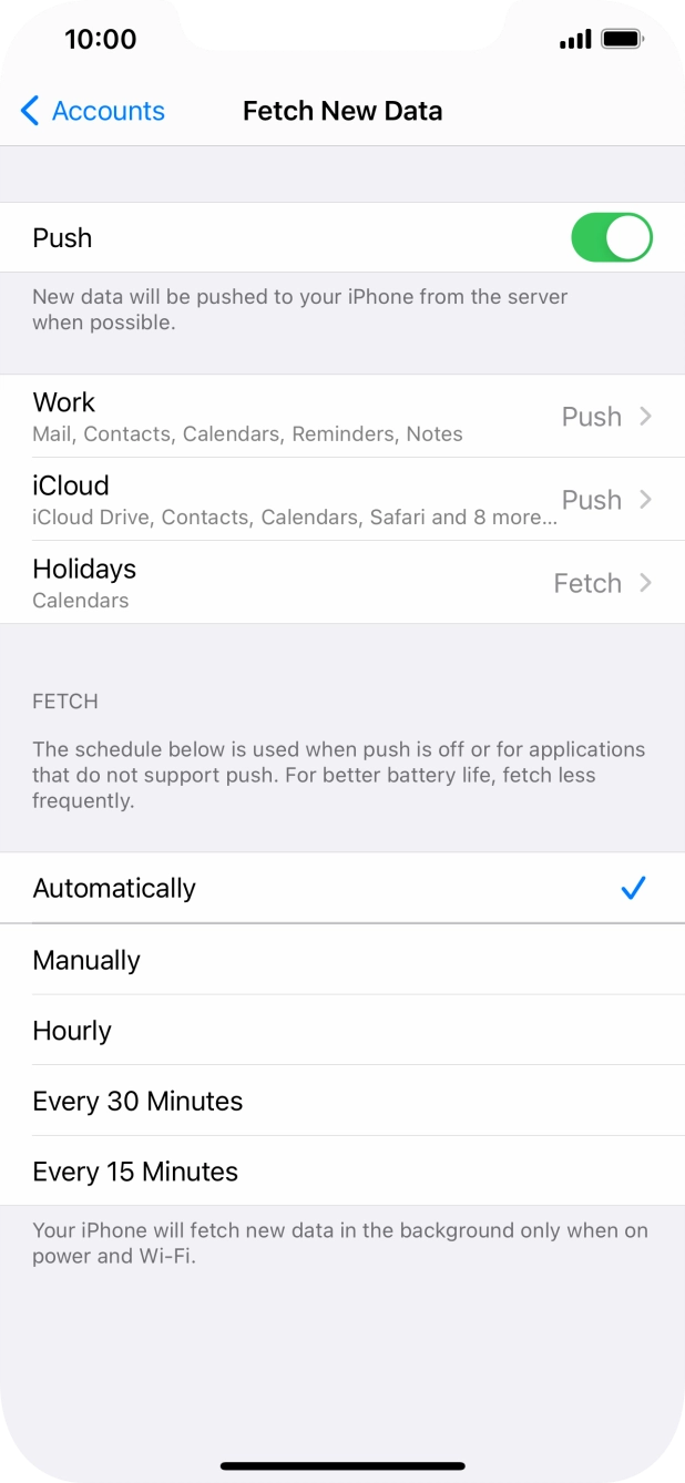 Press the indicator next to Press the indicator next to