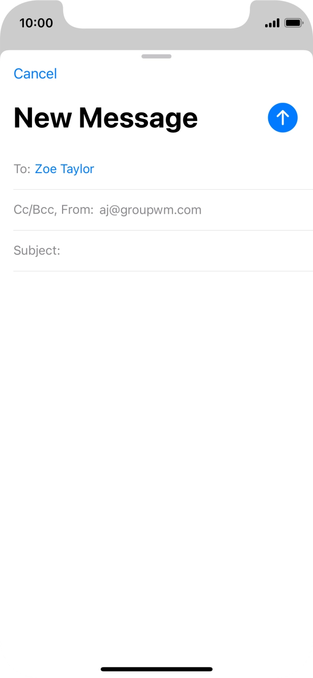 Press the field next to 