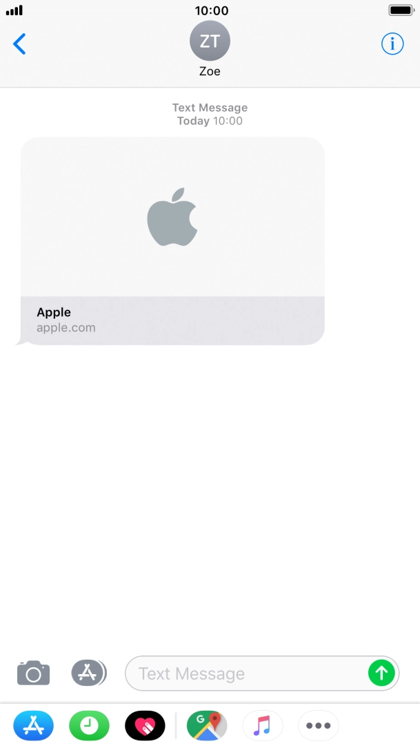 Go to the required message. Go to the required message.