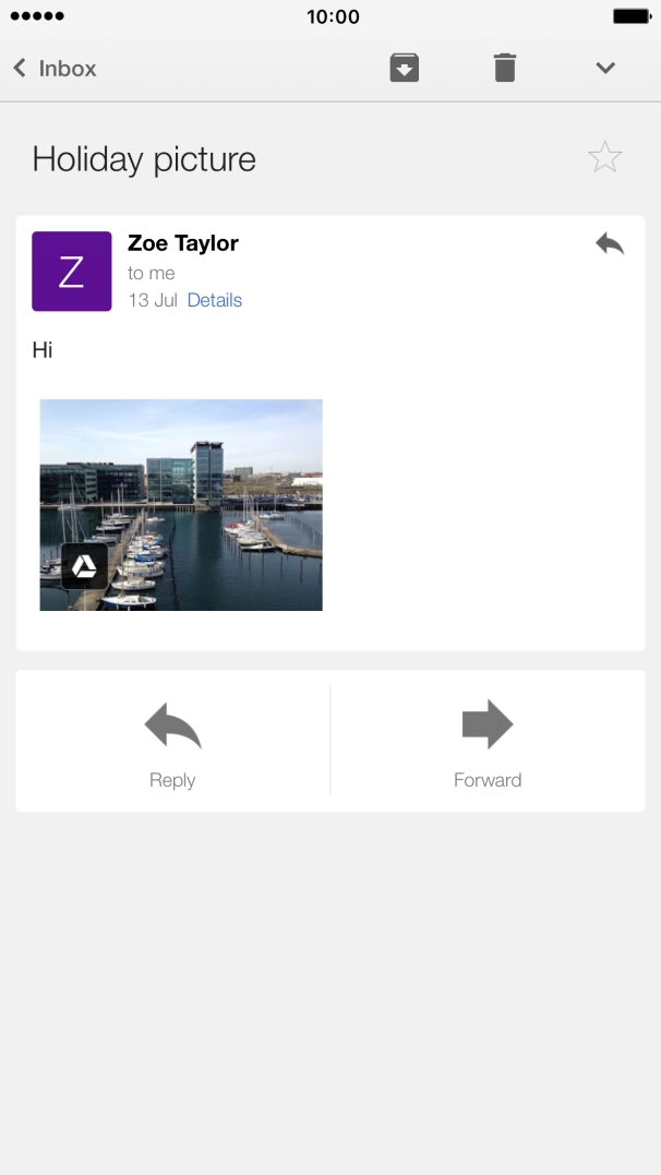 Press Reply and key in the required text. Press Reply and key in the required text.