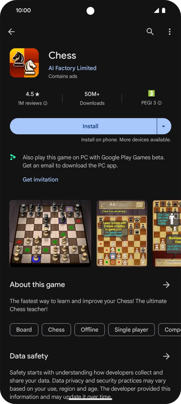 Slide your finger upwards starting from the bottom of the screen to return to the home screen.